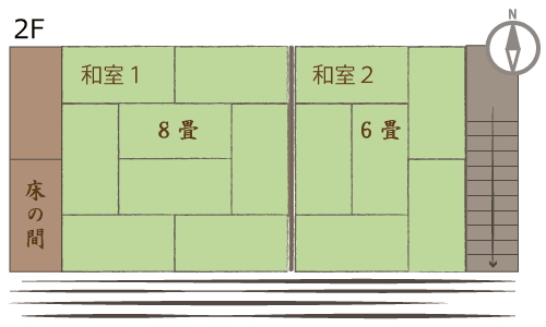 2F見取り図